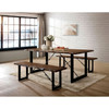 DULCE 6 Pc. Dining Table Set w/ Bench / CM3604T-6PC