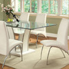 GLENVIEW 7 Pc. Dining Table Set / CM8372WH-T-7PC-8370