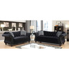 JOLANDA Sofa + Love Seat + Chair / CM6159BK-3PC