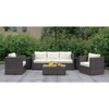 ILONA L-Sectional + Coffee Table + End Table / CM-OS2136-SET5