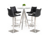 Modrest Dallas - Modern Black Bar Table / VGHR7036