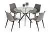 Modrest Dallas - Modern Black Dining Table / VGHR7038-BLK