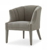 Modrest Ladera - Glam Grey Fabric Accent Chair / VGODZW-857