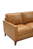 Divani Casa Naylor - Modern Brown Italian Leather Split Sofa / VGCA6394-BRN-S