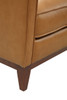 Divani Casa Naylor - Modern Brown Italian Leather Split Sofa / VGCA6394-BRN-S