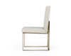 Modrest Fowler - Modern Grey Velvet Dining Chair Set of 2 / VGVCB8866-GRY