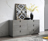 Modrest Buckley - Modern Grey Crackle Dresser / VGVCJ2003-DRS
