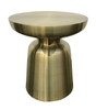 Modrest Peter - Glam Gold End Table / VGGMET-1432A