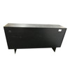 Modrest Perret - Glam Black Ash & Brushed Brass Modern Buffet / VGGMW-1330A-BUFF