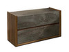 Nova Domus Rado Modern Walnut & Stucco Nightstand / VGACRADO-NS