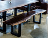 Modrest Taylor - Large Modern Live Edge Wood Dining Bench / VGEDPRO220004-LG