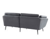 Divani Casa Cody - Modern Grey Fabric Sofa / VGHCJYM2013-GREY