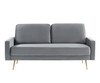 Divani Casa Huffine - Modern Grey Fabric Sofa / VGHCJYM2030-GRY