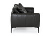 Divani Casa Jacoba - Modern Dark Grey Leather Sofa / VGKKKF2620-DKGRY-S-3