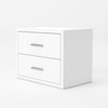 Modrest Adan - Modern White Nightstand / VGBBMB1706-NS-3