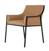 Modrest Raul - Modern Suede Tan Dining Chair / VGEUMC-9696CH-A-TAN