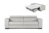 Lamod Italia Icon - Modern Italian Grey Leather Sofa Bed / VGCCICON-GREY-9