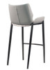 Modrest Dave - Modern White Leatherette Bar Stool (Set of 2) / VGHR5368/B-WHT-BS
