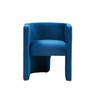 Modrest Tirta Modern Blue Accent Chair / VGRHAC-234-L-BLUE-CH