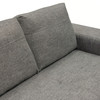 Russo Loveseat w/ Adjustable Seat Backs in Space Grey Fabric / RUSSOLOGR