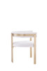 Modrest Pontiac - Modern Beige Sherpa + Gold Dining Chair / VGZAY129-BEI-DC