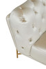 Divani Casa Stella - Transitional Beige Velvet Chair / VGCA2020-BEIGE-CH