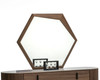 Modrest Chelton - Modern Walnut Mirror / VGHB11G-WAL-MIR