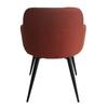 Modrest Scranton - Modern Orange & Black Dining Chair / VGYFDC1074-ORG-DC