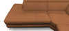 Lamod Italia Viola - Italian Contemporary Cognac Leather Left Facing Sectional Sofa / VGCCVIOLA-KIM-COG-LAF-SECT