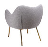 Modrest Cicero - Modern Grey Accent Chair / VGOBTY137-GRY-CH