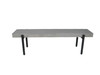 Modrest Timlin - Modern Concrete & Metal Bench / VGGRTIMLIN-GRY-BENCH