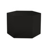 Modrest Newmont - Small Black High Gloss End Table / VGBBMND-CT23-BLK-ET