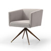 Modrest Riaglow - Contemporary Light Grey Fabric Dining Chair / VGVCB8522-LTGRY-DC
