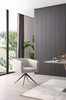 Modrest Riaglow - Contemporary Light Grey Fabric Dining Chair / VGVCB8522-LTGRY-DC