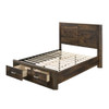 Elettra Queen Bed W/Storage / 24200Q