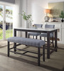 Yelena Counter Height Table W/Marble Top / 72940