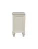 Sandy Beach 3-drawer Nightstand Cream White / CS-201302