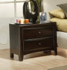 Phoenix 2-drawer Nightstand Cappuccino / CS-200412