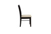 Phoenix Slat Back Chair Light Brown and Cappuccino / CS-400189