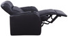 Cyrus Home Theater Upholstered Recliner Black / CS-600001