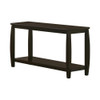 Dixon Rectangular Sofa Table with Lower Shelf Espresso / CS-701079