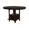 Lavon Oval Counter Height Table Espresso / CS-102888