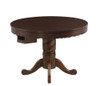 Turk Round Dining and Billiard Poker Game Table Tobacco / CS-100871