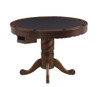 Turk Round Dining and Billiard Poker Game Table Tobacco / CS-100871