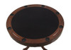 Turk Round Dining and Billiard Poker Game Table Tobacco / CS-100871