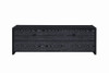 Alton 62" 3-drawer TV Console Black Oak / CS-700645