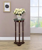 Edie Round Marble Top Accent Table Merlot / CS-3315