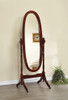 Foyet Oval Cheval Mirror Merlot / CS-3101