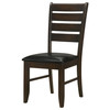 Dalila Wood Dining Side Chair Cappuccino (Set of 2) / CS-102722