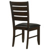 Dalila Wood Dining Side Chair Cappuccino (Set of 2) / CS-102722